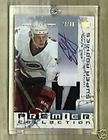 03 04 ud premier eric staal auto patch rookie 72