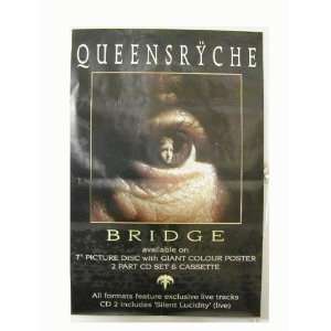  Queensryche Subway Poster (Bridge) Promotional Eyeball 