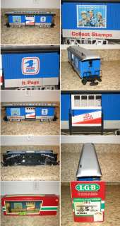 LGB G Scale #31840 US Post Office Mail Boxcar GERMANY  