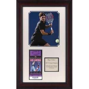 Roger Federer 2007 US Open Memorabilia