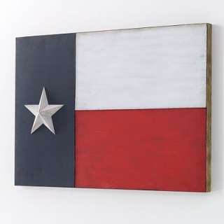 Home Studio Texas Flag Wall Decor
