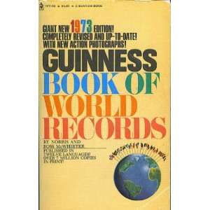   Book of World Records Norris; Ross McWhirter McWhirter Books