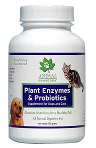 Animal Essentials Plant Enzymes & Probiotics For Dogs & Cats 100 Gram 