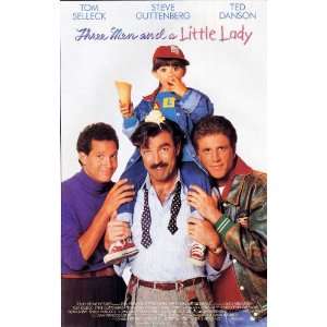   and a Little Lady Poster 27x40 Tom Selleck Steve Guttenberg Ted Danson