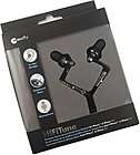 BLACK MACALLY HiFi TUNE STEREO HEADSET FOR iPOD TOUCH