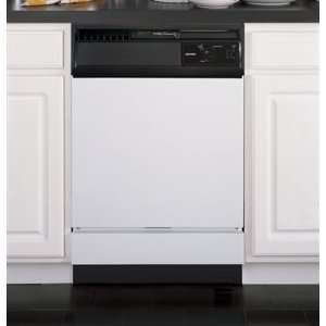  Hotpoint Full Console Dishwasher with 1 Wash Cycle, 2 