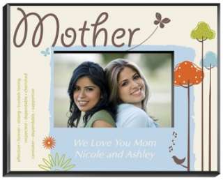 Personalized Mom Mother Picture Frame Mothers Day Gift  