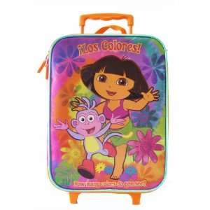   Jr Dora The Explorer Luggage   Kids Travel Pilot Case Toys & Games