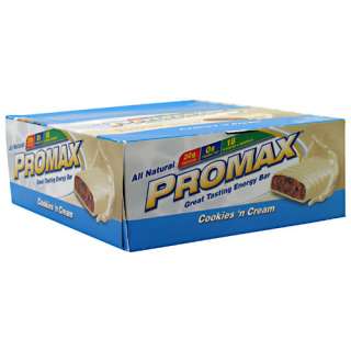 Promax Energy Bar 12   2.64 oz (75 g) bars [31.68 oz (900 g)] Cookies 