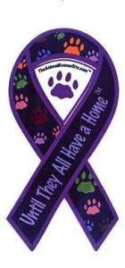 Until they all have a home car window cling ribbon  