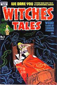   Witches Tales Comics Books on DVD   Horror Monster Golden Age  