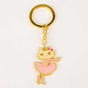  Miss Kitty Cat Figure Key Ring Chain Keyring Toys & Games