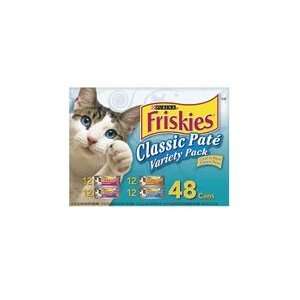  Friskies Cat Food, Classic Pate Variety, 5.5 oz, 48 Count 