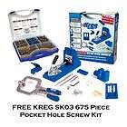 Kreg K4MS Pocket Hole Jig Master Tool System DVD Kit Multi Tool items 