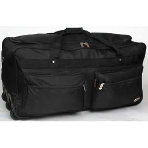   Polyester Multi Pocket Wheel Duffel Case Pack 4: Sports & Outdoors
