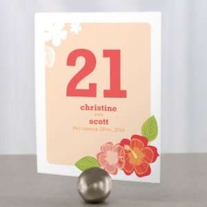 Tropical Bliss Table Number   Numbers 25 36   Watermelon 