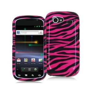   GOOGLE NEXUS S I9020 BLACK HOT PINK ZEBRA PATTERN CASE: Cell Phones