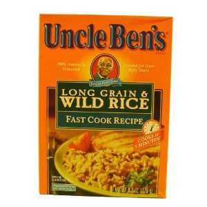 Uncle Bens Long Grain & Wild Rice Fast: Grocery & Gourmet Food