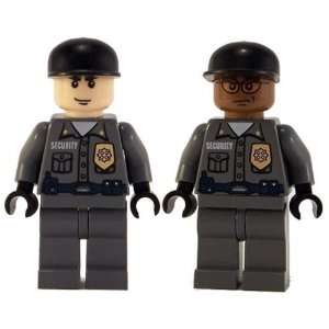  Arkham Asylum Security Guard Lot (2)  Lego Figures Dark 