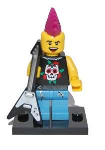 NEW LEGO MINIFIGURES SERIES 4 8804 Punk Rocker  