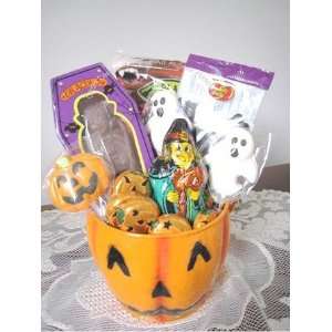 Halloween Pumpkin Chocolate Candy Gift Grocery & Gourmet Food