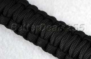 Camping Paracord Cord Bracelets Whistle Buckle Survival  