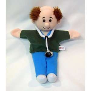 Set of 2 Doctor and Patient Hand Puppets Toys & Games