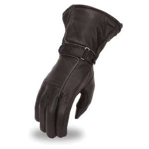   Waterproof Leather Gauntlet Gloves. Waterproof. FI119GEL: Automotive