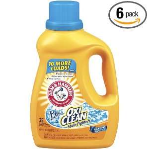 Arm & Hammer Liquid Laundry Concentrate, Fresh Scent plus Oxiclean, 62 