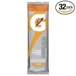 Gatorade Performance Series Powder Sticks, Orange, 1.34 Ounce Packets 