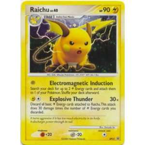  Pokemon Card Promo #DP21   RAICHU lv.40 (holo foil): Toys 