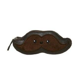 Loungefly Mustache Mini Wallet Vegan Clutch Coin Purse Brown by 