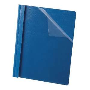  Oxford Clear Front Report Covers, Light Blue   Pack of 10 
