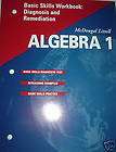 Algebra 1 Workbook Lot MATH McDougal 8th 9th Grade 8 9  