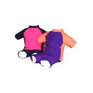 Protect a Bub UPF Sun Protective Swim Suit Purple / White 12 18 month 
