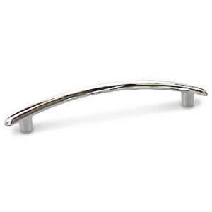 Urban expression   3 3/4 centers curved bar pull in chrome