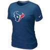 Nike NFL Basic Logo T Shirt   Womens   Texans   Navy / Red
