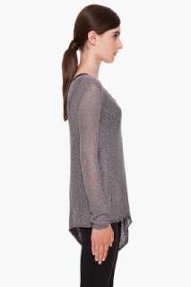 Helmut Lang Asymmetrical Knit Sweater for women  SSENSE