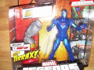   Universe Legends IRON MAN Action Figure VARIANT #3 BAF Terrax  