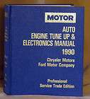 Motor Auto Repair Manual 1990 Chrysler and Ford Motors  