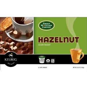 Mountain Coffee Hazelnut Caffeinated Coffee for Keurig Brewing Systems 