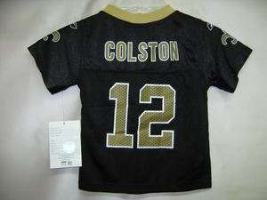 NFL Toddler Jersey Saints Marques Colston Blk Size 2T *  