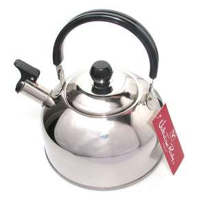 New Water Tea Kettle 1.5 L Stainless Steel Whistling  