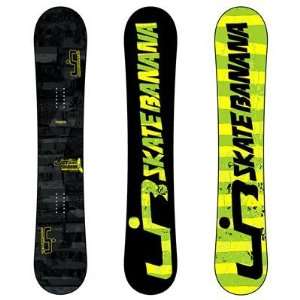 Lib Tech Skate Banana BTX (Grey/Black) Narrow All Mountain Snowboard 
