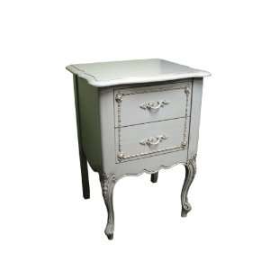  Country French Two Drawer Nightstand