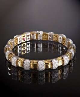 Roberto Coin gold and diamond Tronchetto bracelet   up to 70 