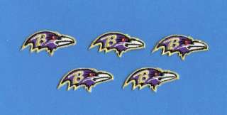   Baltimore Ravens NFL Football Small Iron On Patches Crests B  