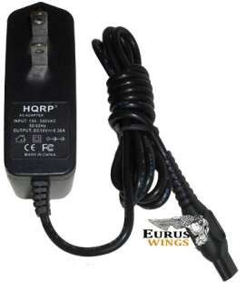 HQRP AC Adapter Cord fits Philips Norelco HQ6705 HQ6756  