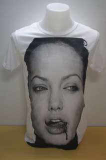 Angelina Jolie Brad Pitt Fashion Pop Rock T shirt S  