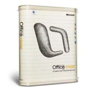  Microsoft Office 2004 Student & Teacher Edition (MAC) 3 User 